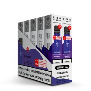 10 x ELFBAR 600 Blue...