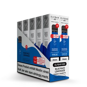 10 x ELFBAR 600 Blue...