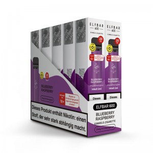 10 x ELFBAR 600 Blue...